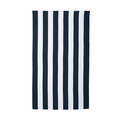 Threadfellows Curated Collection Blankets & Towels One Size / Navy Port Authority - Cabana Stripe Beach Towel