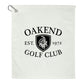 Threadfellows Curated Collection Blankets & Towels One Size / White Terry Golf Towel 15" x 18"