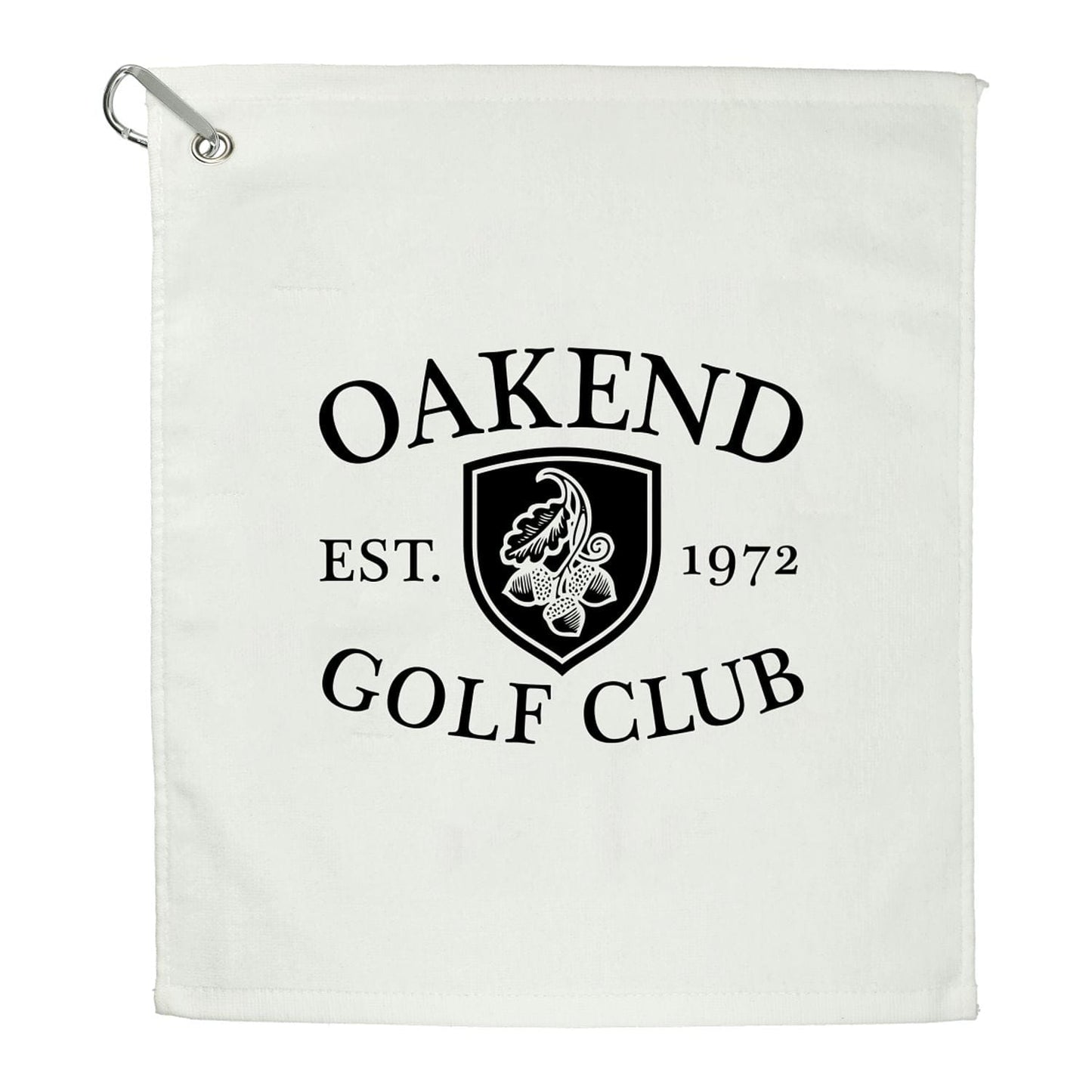 Threadfellows Curated Collection Blankets & Towels One Size / White Terry Golf Towel 15" x 18"