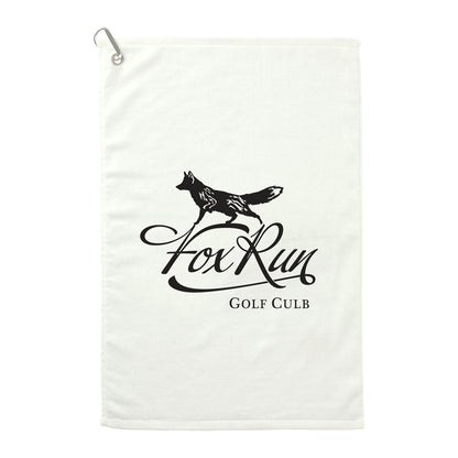 Threadfellows Curated Collection Blankets & Towels One Size / White Terry Golf Towel 16" x 25"