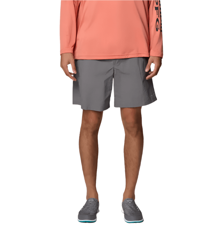 Threadfellows Curated Collection Bottoms S / City Grey Columbia - Men's PFG Backcast™ IV Water Shorts