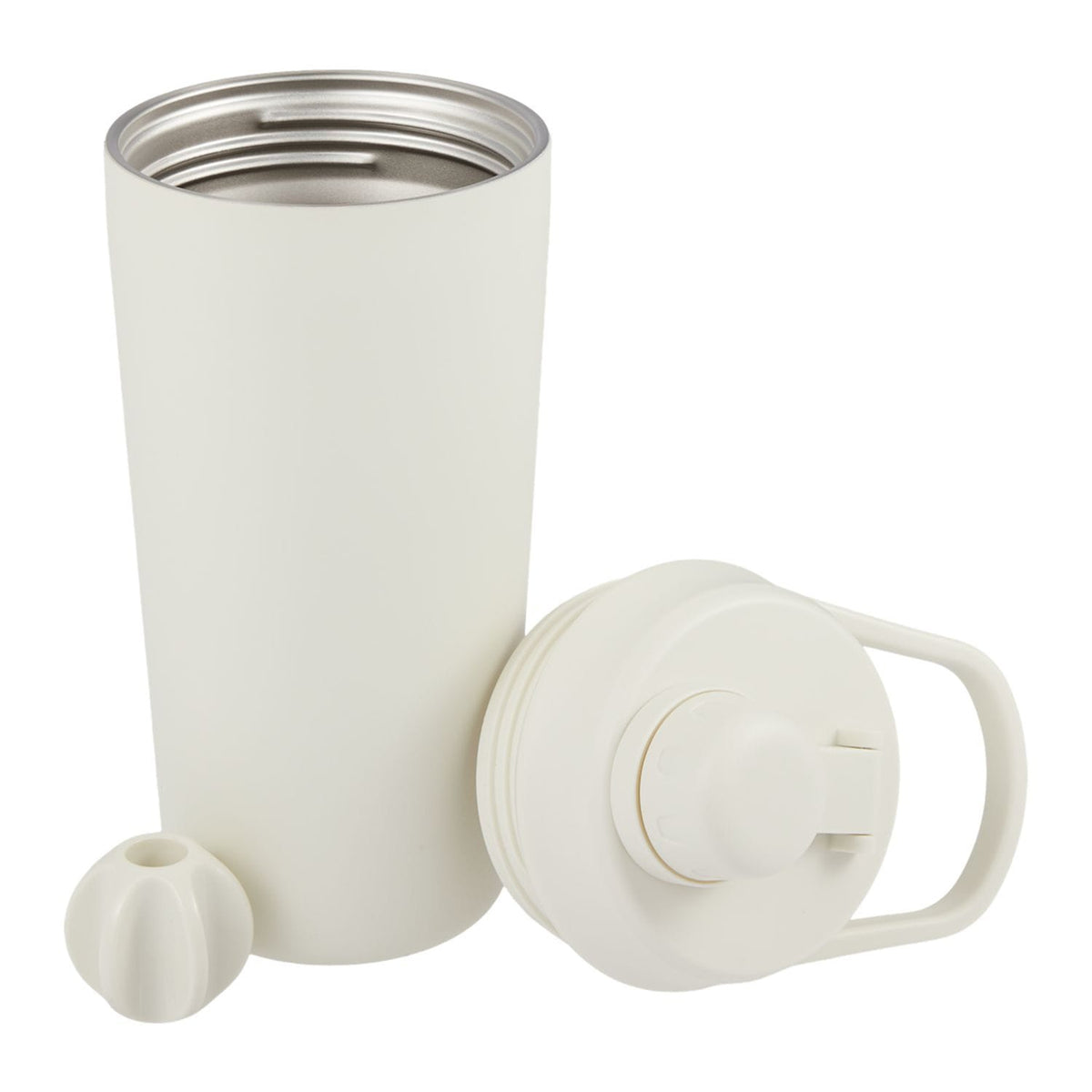 Threadfellows Curated Collection Drinkware 20oz / Cream Wellable - 20 oz Vacuum Insulated Shaker Bottle