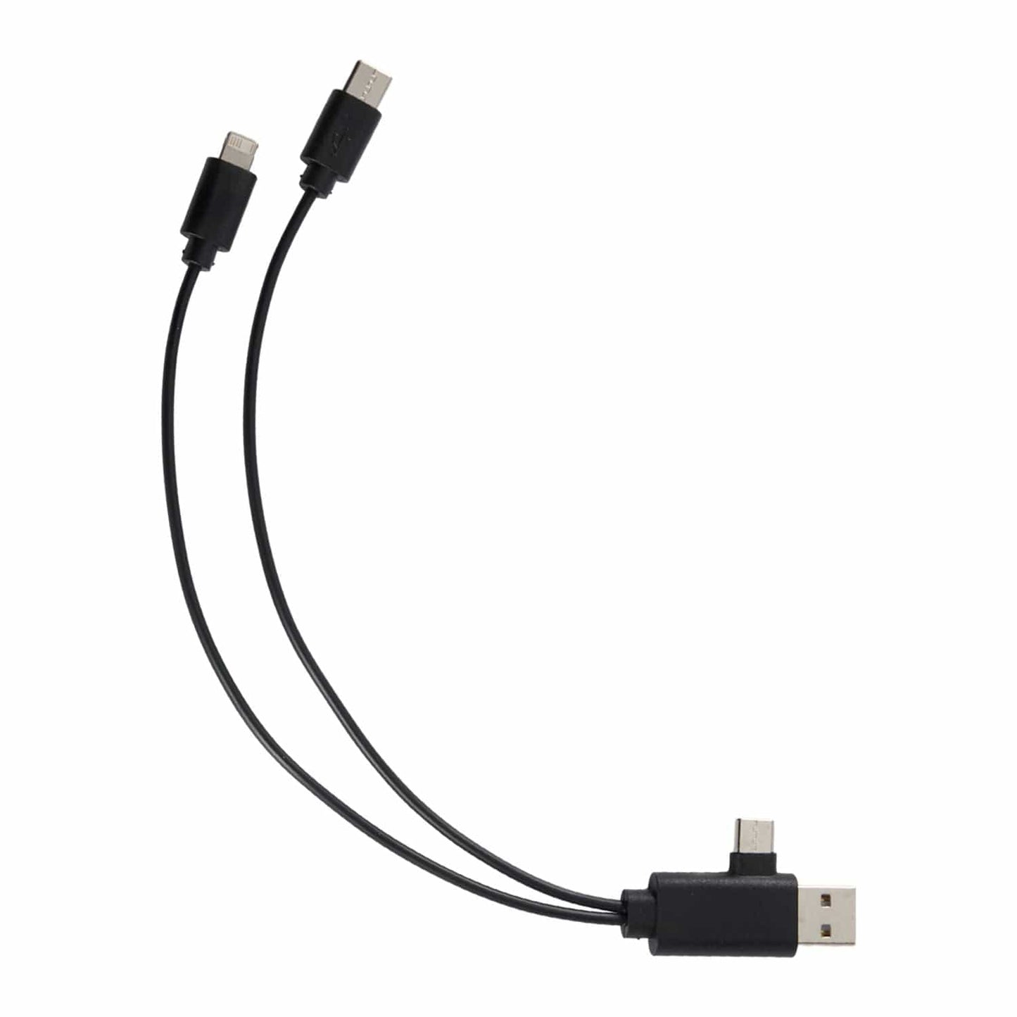 Threadfellows Curated Collection Electronics One Size / Black 5-in-1 Recycled Charging Cable