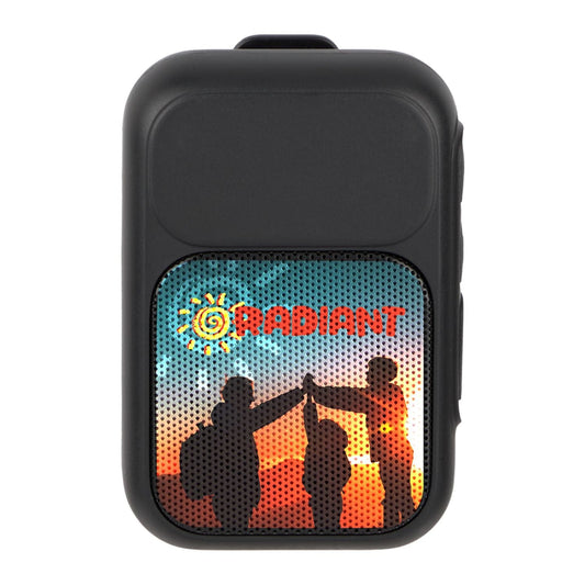 Threadfellows Curated Collection Electronics One Size / Black Clip Tune Magnetic Outdoor Bluetooth Speaker