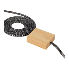 Threadfellows Curated Collection Electronics One Size / Natural FSC® 100% Bamboo 5-in-1 100W Laptop Charging Cable