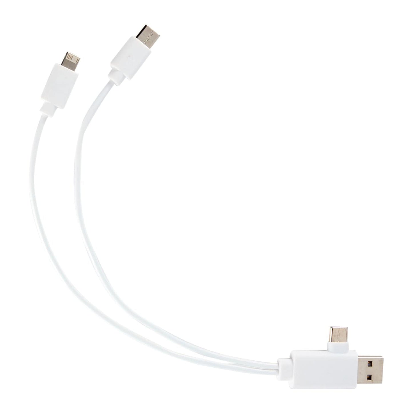 Threadfellows Curated Collection Electronics One Size / White 5-in-1 Recycled Charging Cable