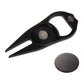 Threadfellows Curated Collection Golf Accessories One Size / Black Bottle Opener Divot Tool with Ball Marker