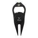 Threadfellows Curated Collection Golf Accessories One Size / Black Bottle Opener Divot Tool with Ball Marker