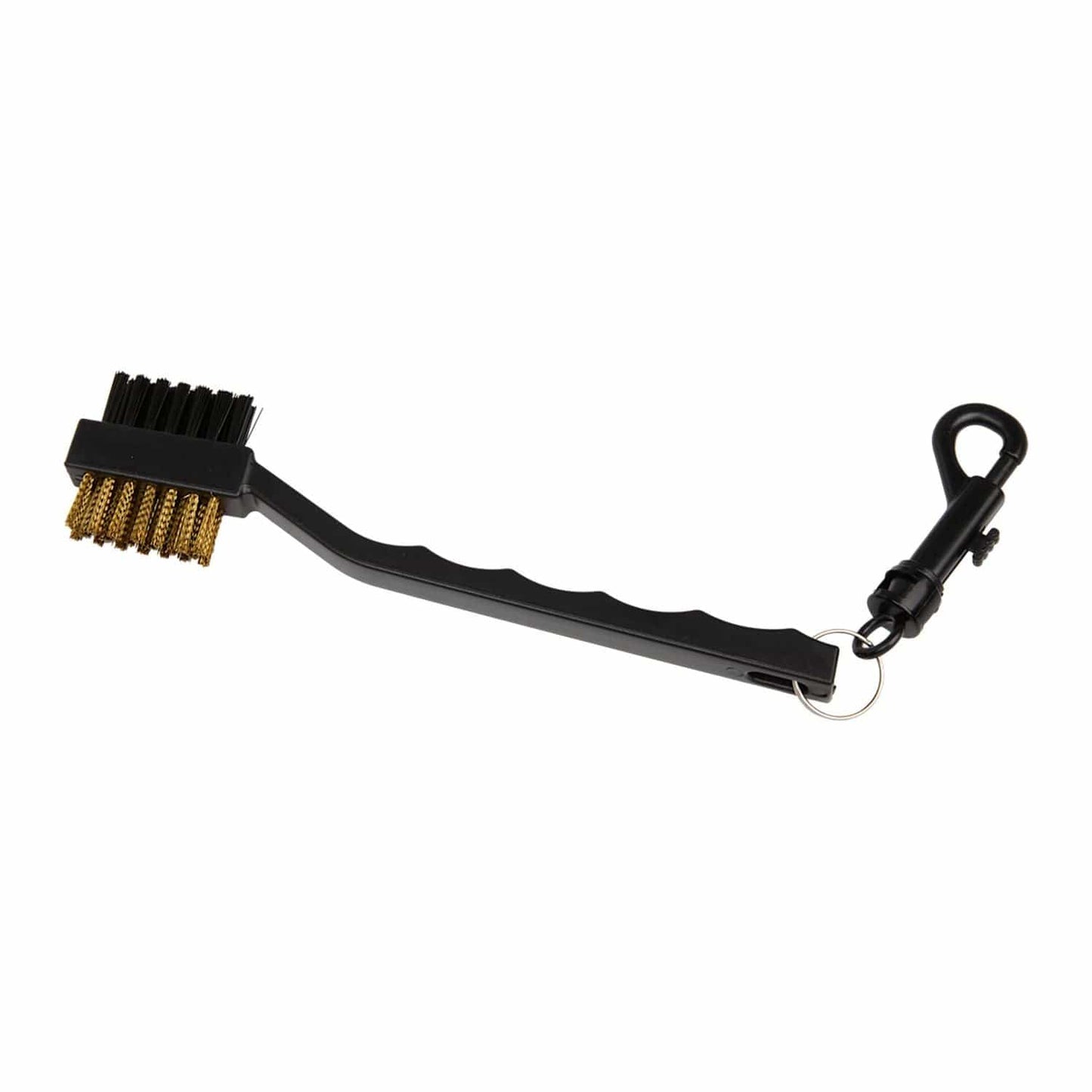 Threadfellows Curated Collection Golf Accessories One Size / Black Recycled Golf Brush w/ Dual Bristles and Clip Attachment