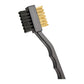 Threadfellows Curated Collection Golf Accessories One Size / Black Recycled Golf Brush w/ Dual Bristles and Clip Attachment