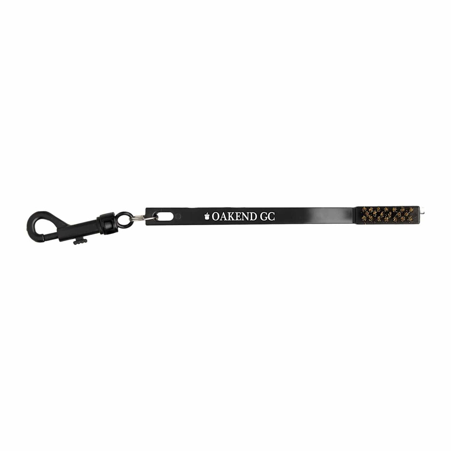 Threadfellows Curated Collection Golf Accessories One Size / Black Recycled Golf Brush w/ Dual Bristles and Clip Attachment