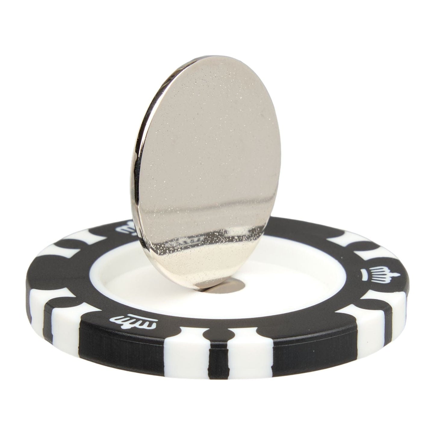 Threadfellows Curated Collection Golf Accessories One Size / Black Recycled Poker Chip w/ Metal Ball Marker