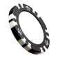 Threadfellows Curated Collection Golf Accessories One Size / Black Recycled Poker Chip w/ Metal Ball Marker