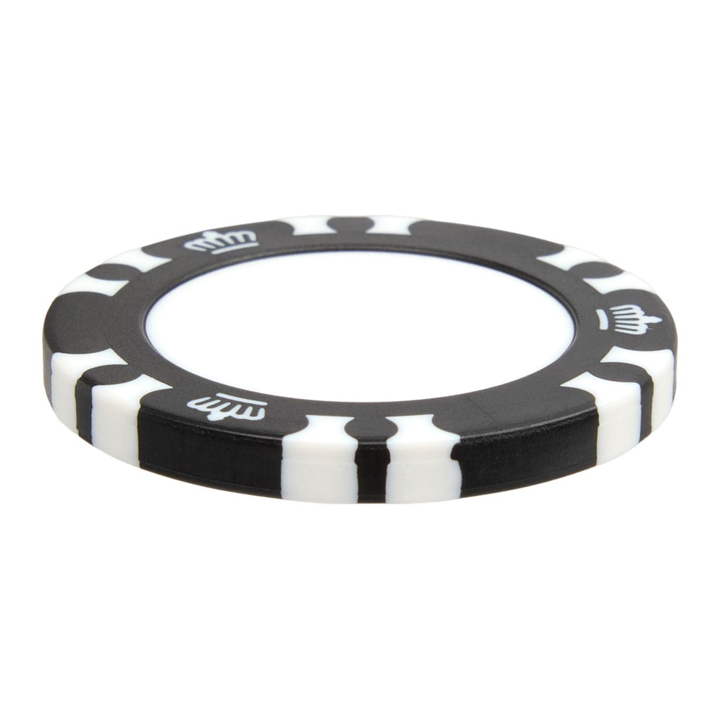 Threadfellows Curated Collection Golf Accessories One Size / Black Recycled Poker Chip w/ Metal Ball Marker