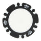 Threadfellows Curated Collection Golf Accessories One Size / Black Recycled Poker Chip w/ Metal Ball Marker
