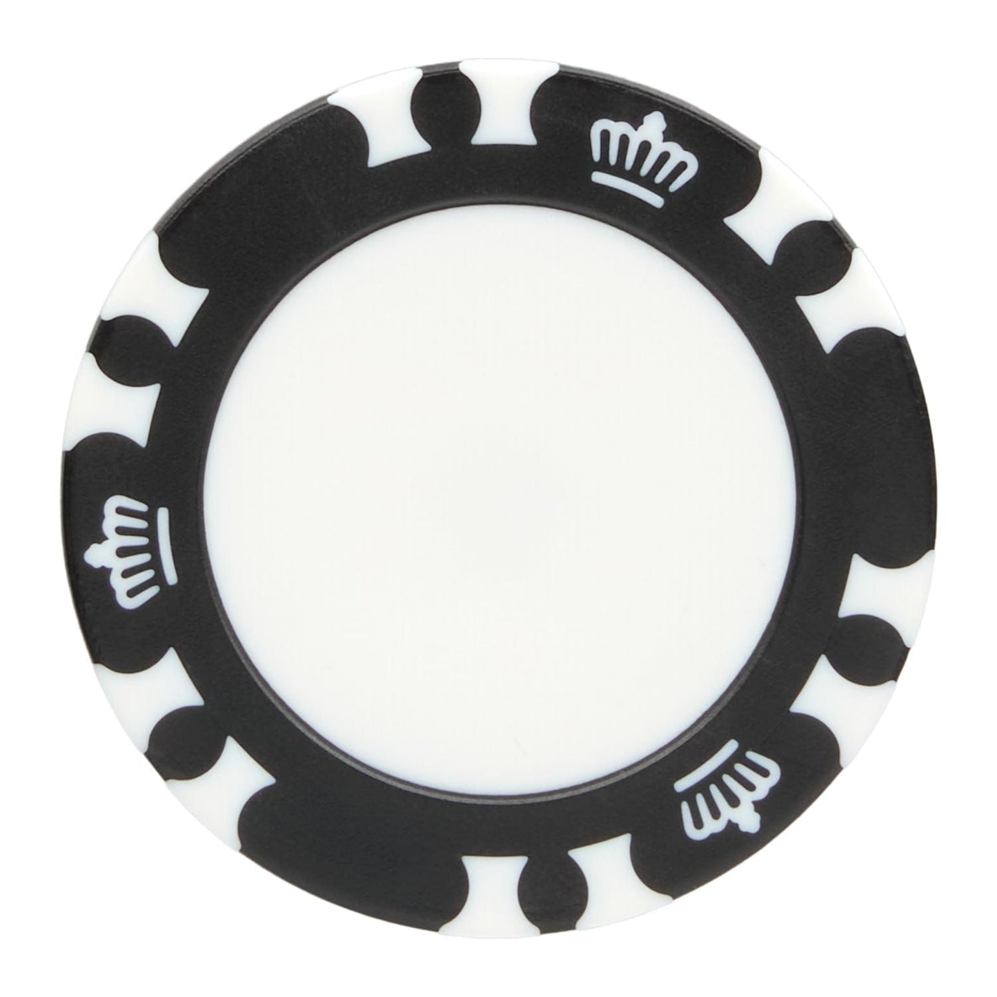 Threadfellows Curated Collection Golf Accessories One Size / Black Recycled Poker Chip w/ Metal Ball Marker