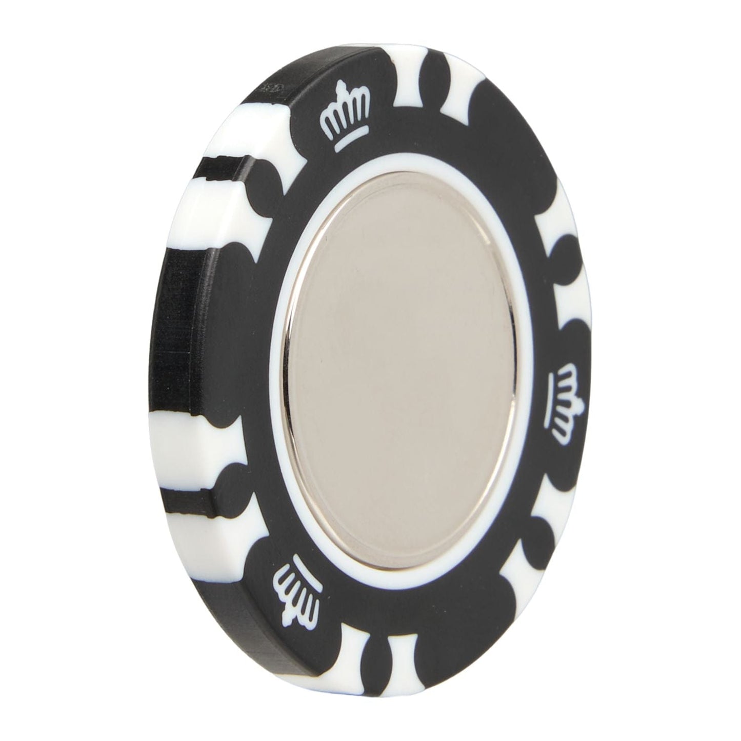 Threadfellows Curated Collection Golf Accessories One Size / Black Recycled Poker Chip w/ Metal Ball Marker