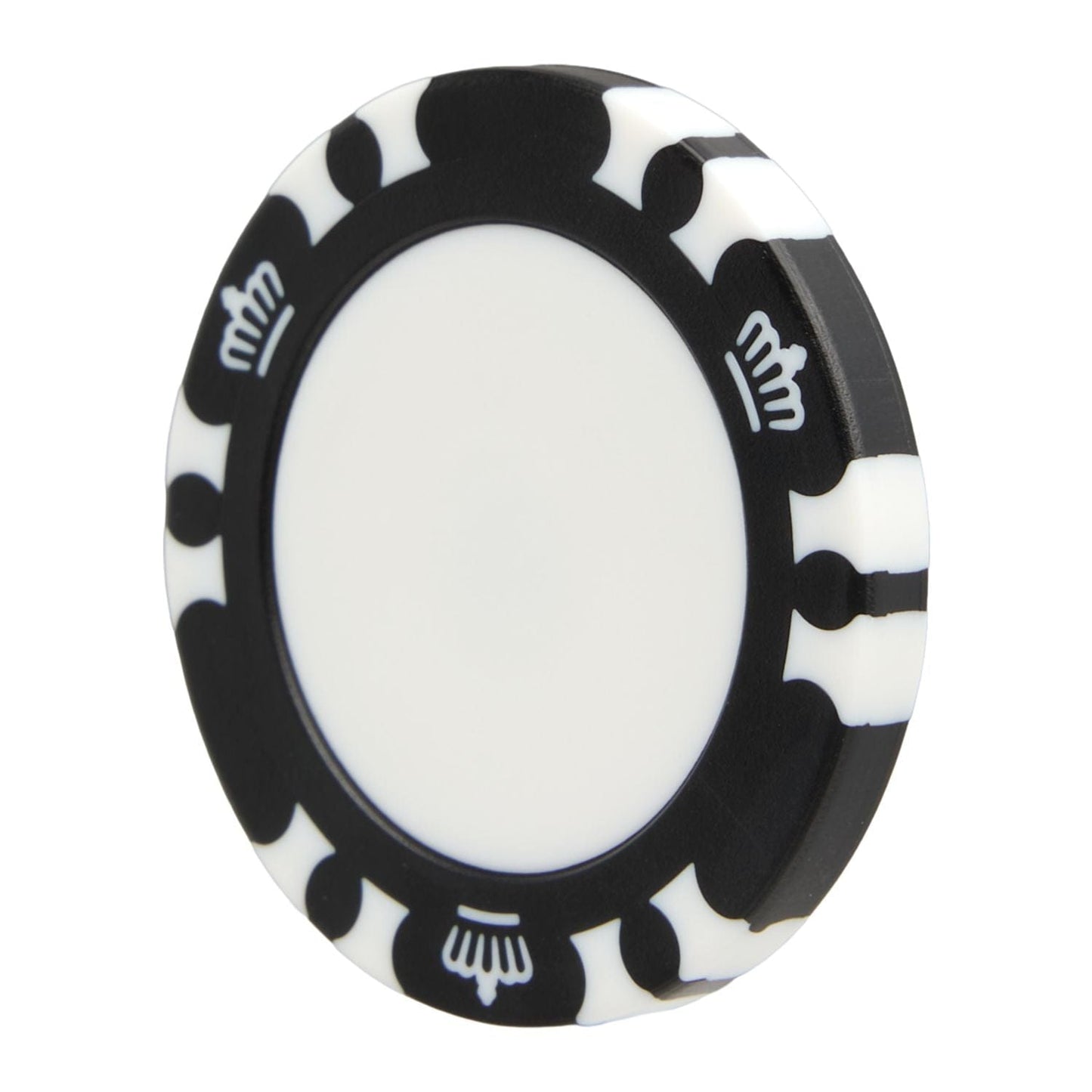 Threadfellows Curated Collection Golf Accessories One Size / Black Recycled Poker Chip w/ Metal Ball Marker