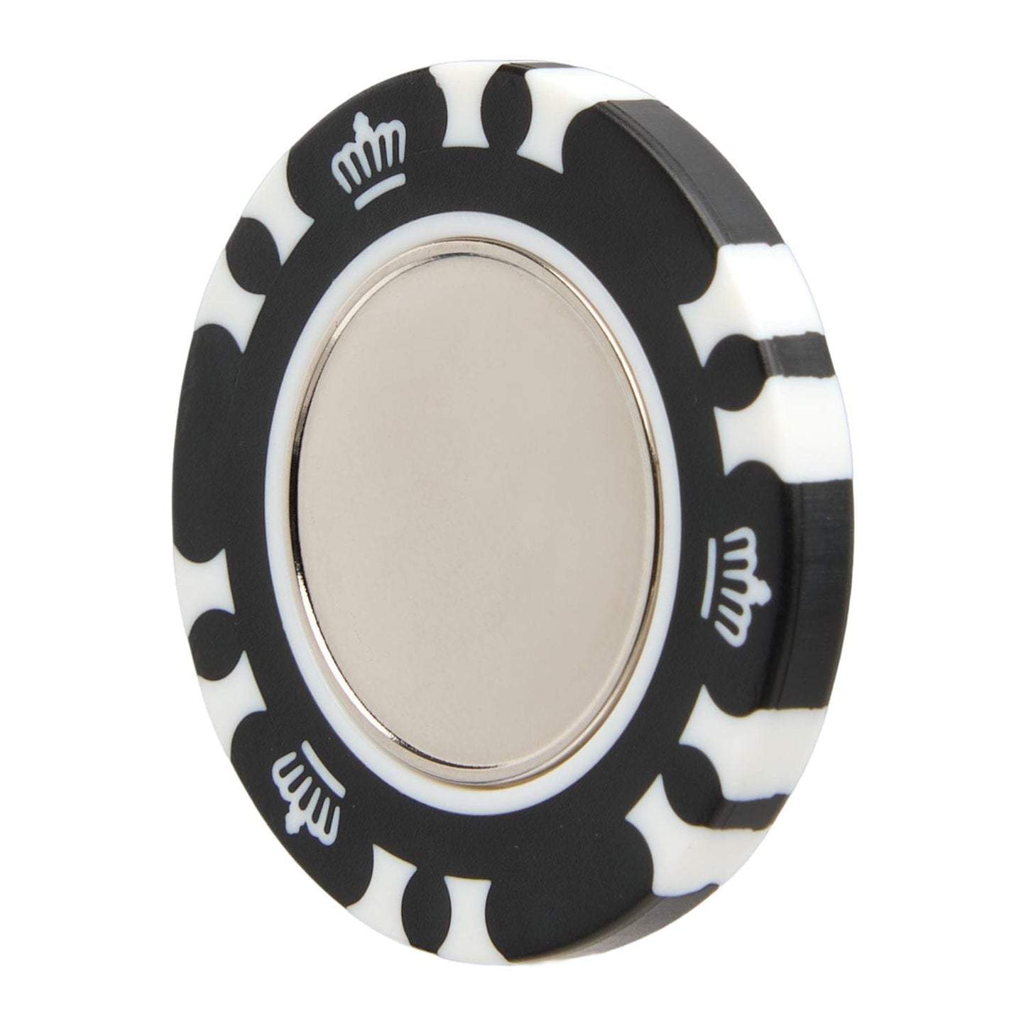 Threadfellows Curated Collection Golf Accessories One Size / Black Recycled Poker Chip w/ Metal Ball Marker