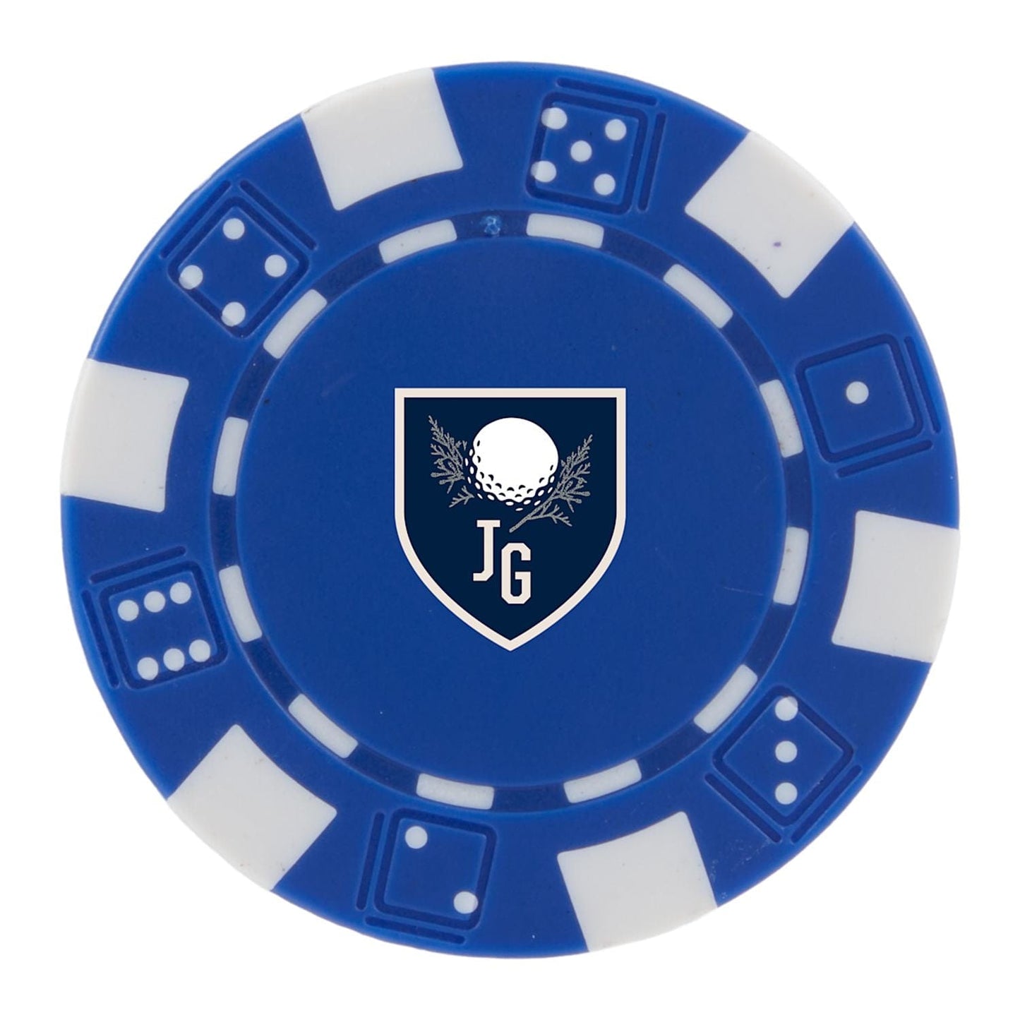 Threadfellows Curated Collection Golf Accessories Poker Chip Golf Ball Marker