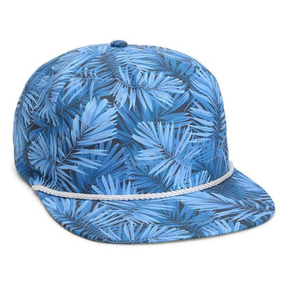 Threadfellows Curated Collection Headwear Adjustable / Blue Wave Imperial - The Aloha Rope Cap