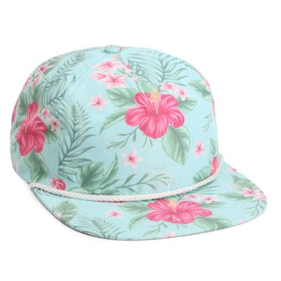 Threadfellows Curated Collection Headwear Adjustable / Blue Wave Imperial - The Aloha Rope Cap