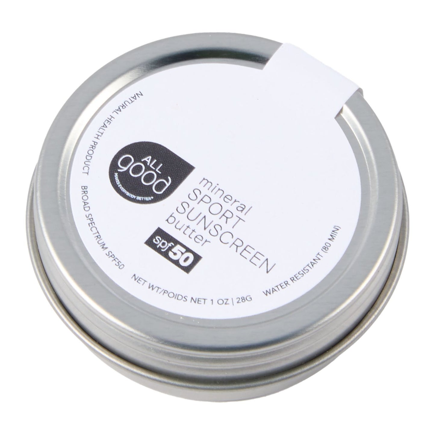 Threadfellows Curated Collection Health & Wellness One Size / Clear All Good - Sunscreen Butter