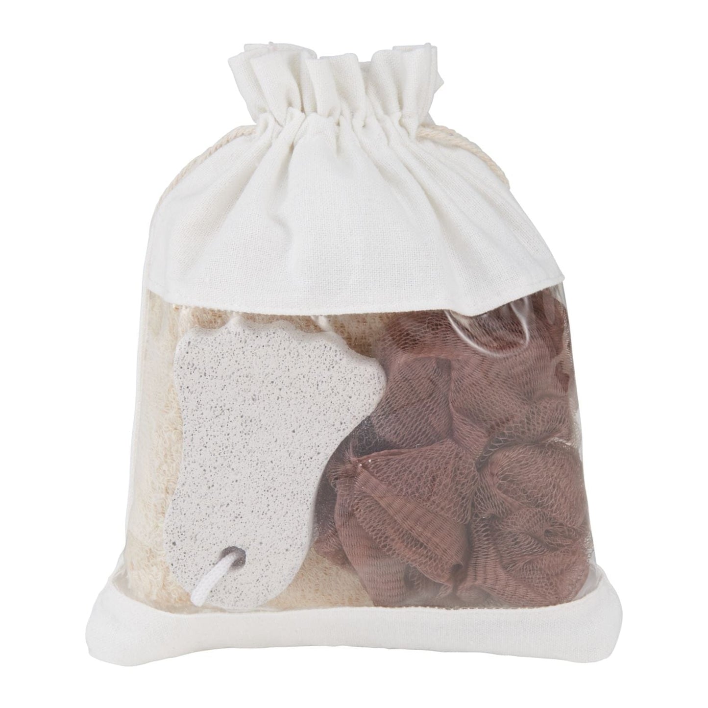 Threadfellows Curated Collection Health & Wellness One Size / Natural 3-Piece Jute Spa Set