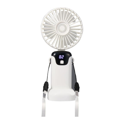 Threadfellows Curated Collection Health & Wellness One Size / White Rechargeable Personal LED Fan