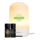 Threadfellows Curated Collection Health & Wellness One Size / White Vitruvi Glow Diffuser and Essential Oils Bundle Set