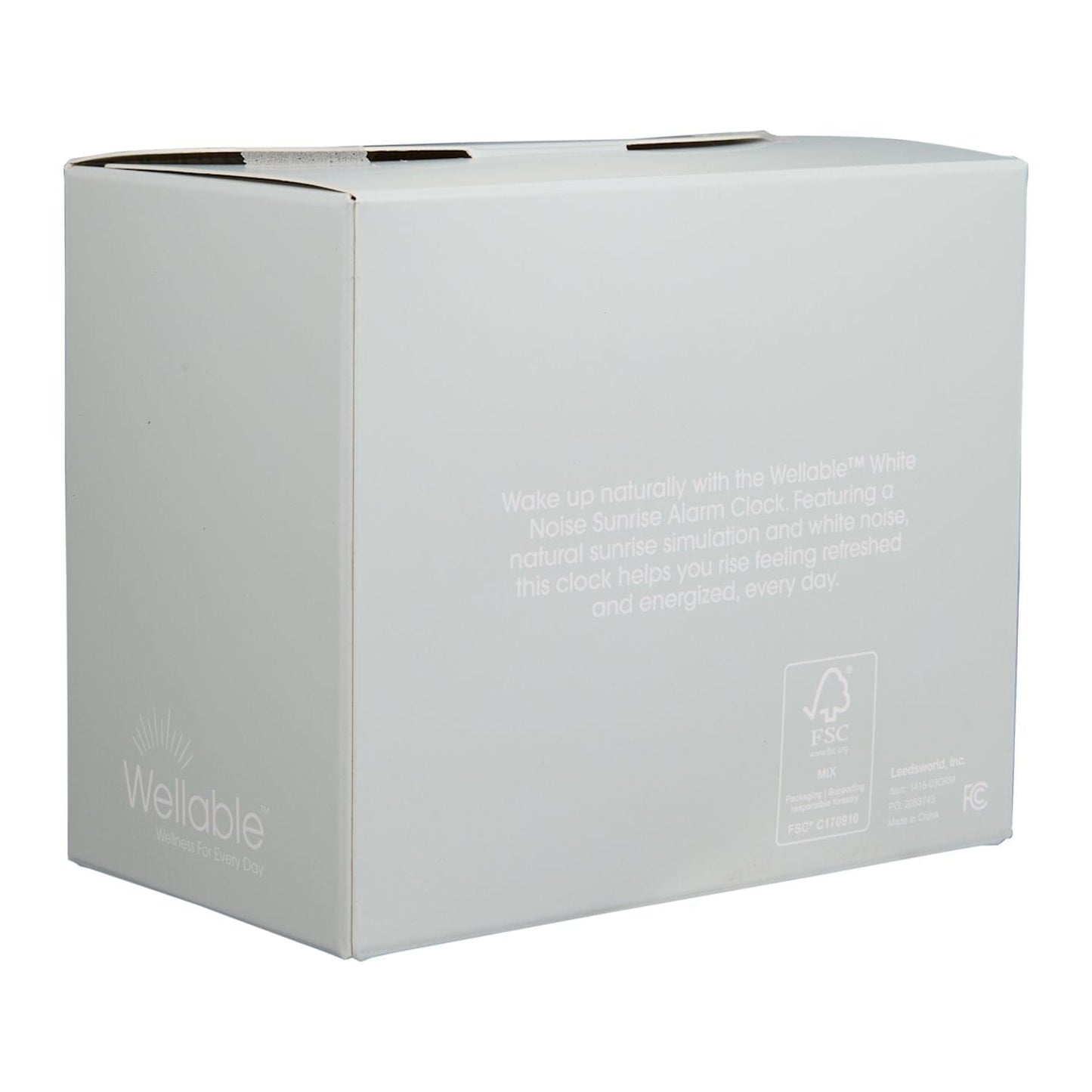 Threadfellows Curated Collection Home & Office One Size / Cream Wellable - White Noise Sunrise Alarm Clock