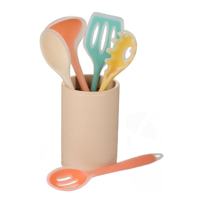 Threadfellows Curated Collection Home & Office One Size / Multi-Colored Silicone Cooking Utensil Set
