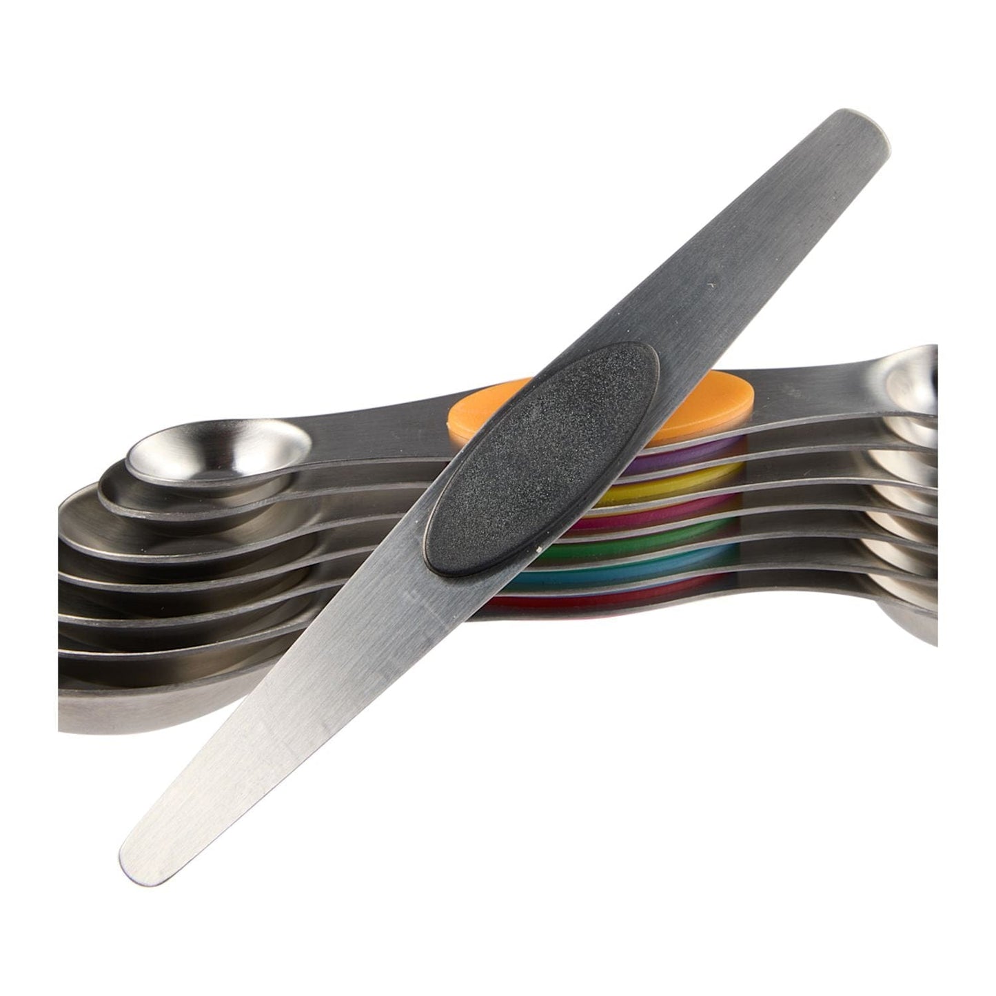 Threadfellows Curated Collection Home & Office One Size / Steel Kitchi Magnetic Measuring 8-Piece Spoon Set