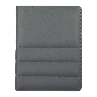 Threadfellows Curated Collection Journals & Notebooks One Size / Grey Puffer Zippered Padfolio with FSC® Recycled Paper