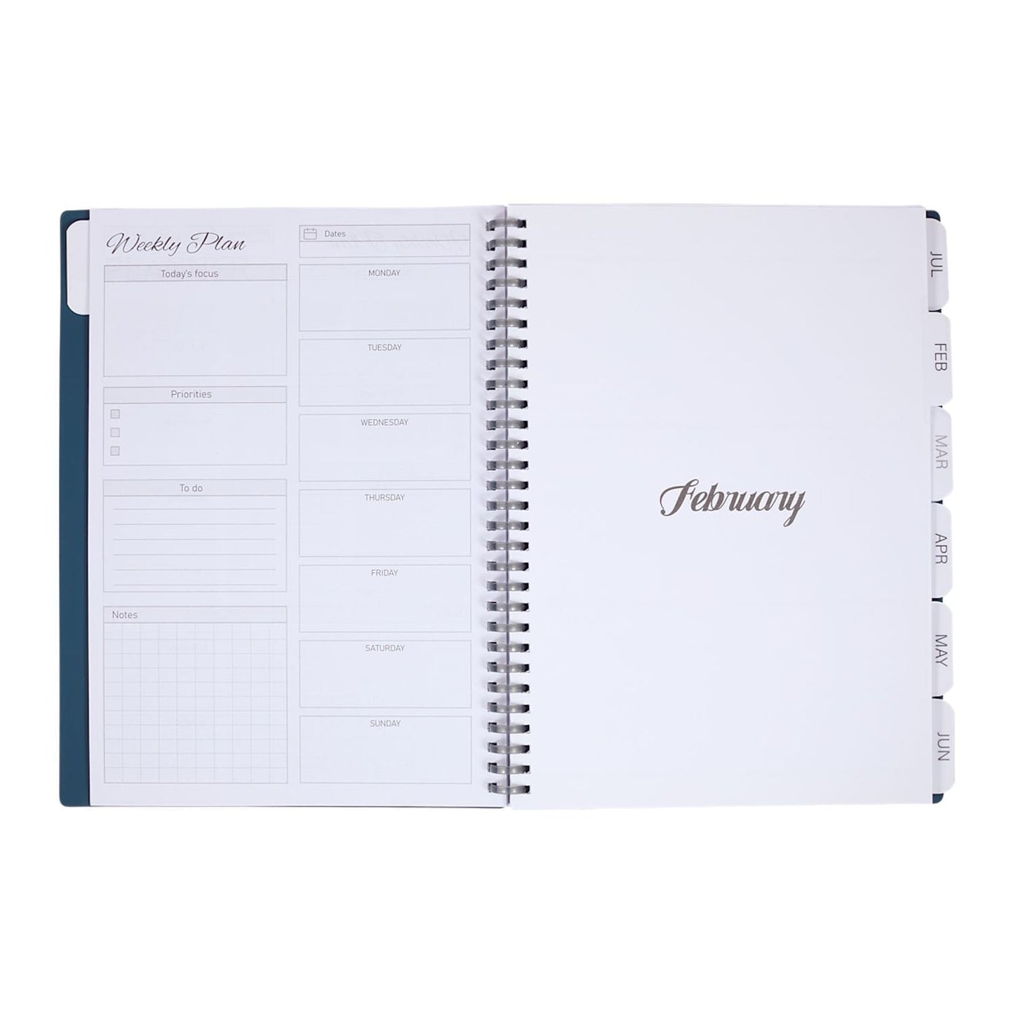 Threadfellows Curated Collection Journals & Notebooks Wellable - Plan Well Undated Planner Journal