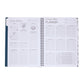 Threadfellows Curated Collection Journals & Notebooks Wellable - Plan Well Undated Planner Journal