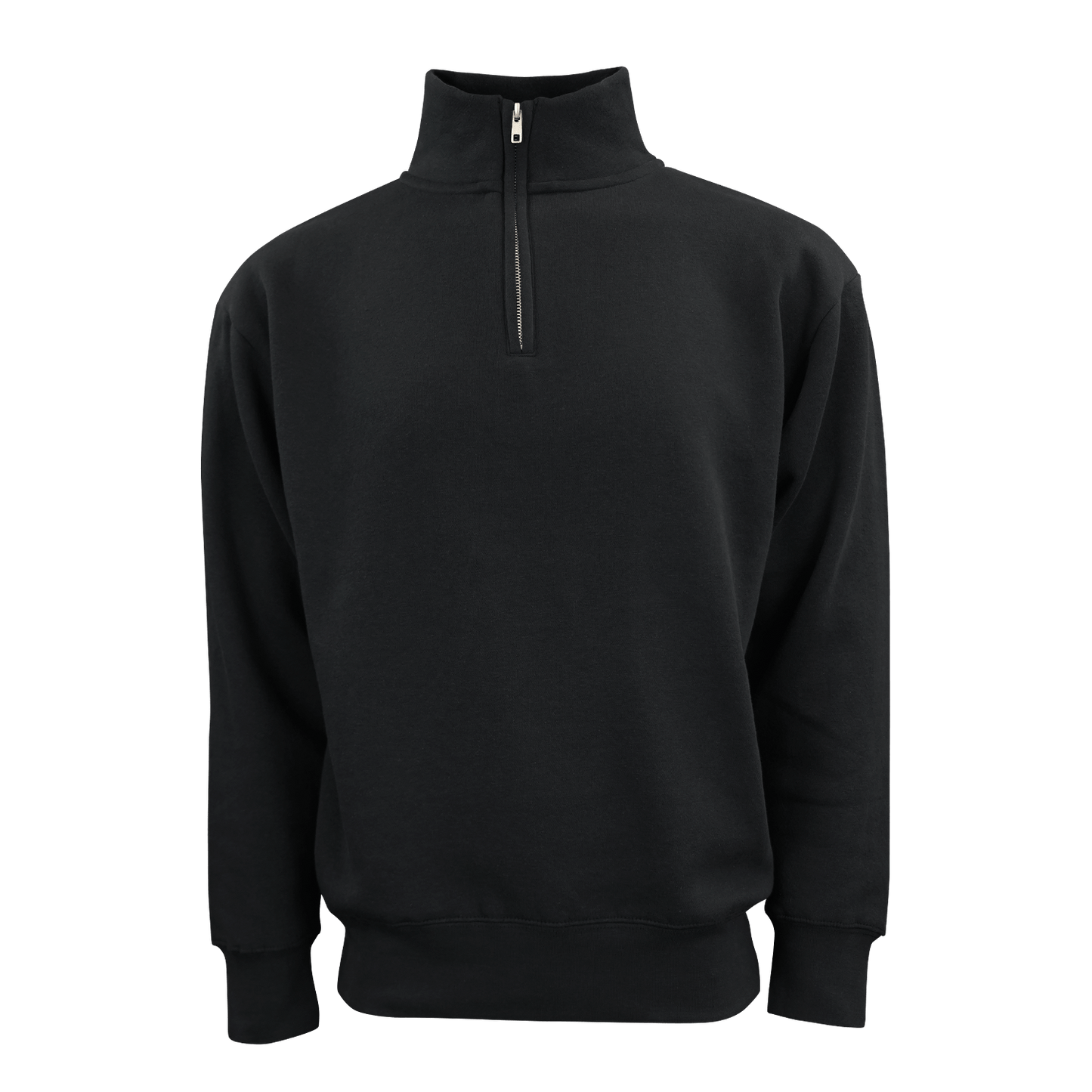 Threadfellows Curated Collection Layering S / Black Ultra Soft Fleece 1/4-Zip