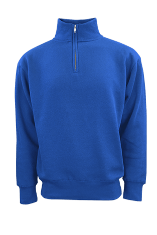 Threadfellows Curated Collection Layering S / Royal Ultra Soft Fleece 1/4-Zip
