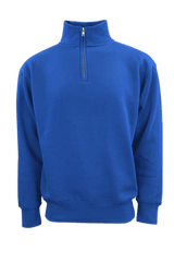 Threadfellows Curated Collection Layering S / Royal Ultra Soft Fleece 1/4-Zip