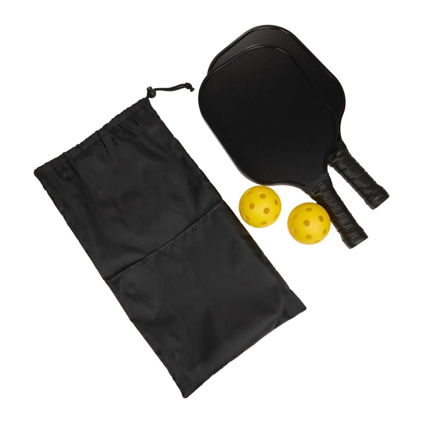 Threadfellows Curated Collection Outdoor & Leisure One Size / Black Premium Pickleball Paddle and Ball Set