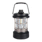 Threadfellows Curated Collection Outdoor & Leisure One Size / Black Rechargeable Camping Lantern with String Lights
