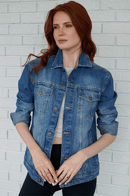 Threadfellows Curated Collection Outerwear Roadie Denim Jacket