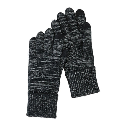 Threadfellows Curated Collection Outerwear S/M / Black Energy Knit Reflective Texting Gloves