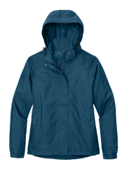 Threadfellows Curated Collection Outerwear XS / Deep Sea Blue Eddie Bauer - Women's Rain Jacket