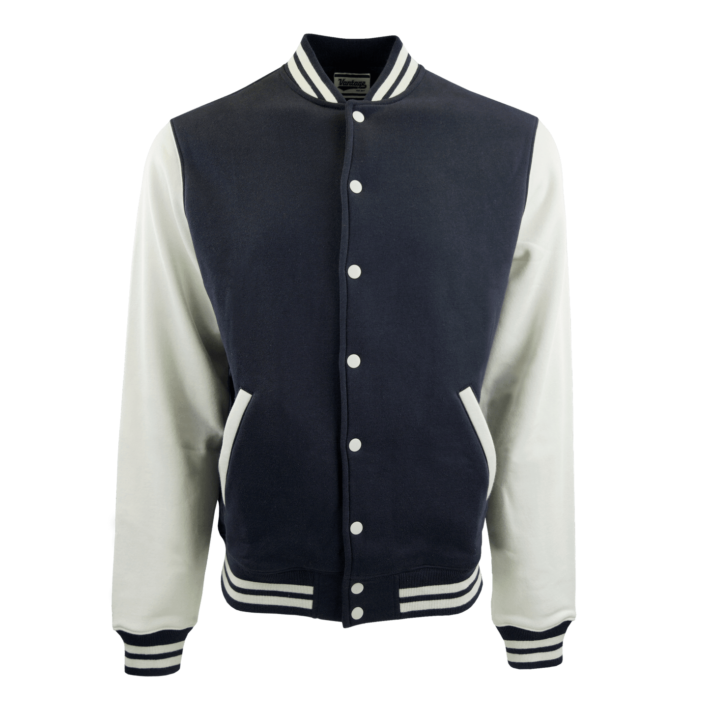 Threadfellows Curated Collection Outerwear XS / Navy Varsity Awards Jacket