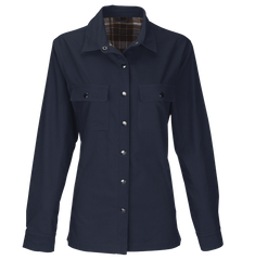 Threadfellows Curated Collection Outerwear XS / Navy Women's Boulder Shirt Jacket