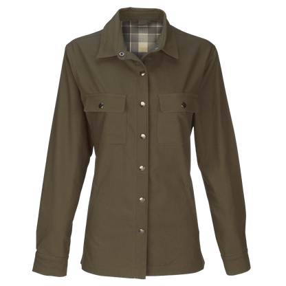 Threadfellows Curated Collection Outerwear XS / Taupe Green Women's Boulder Shirt Jacket