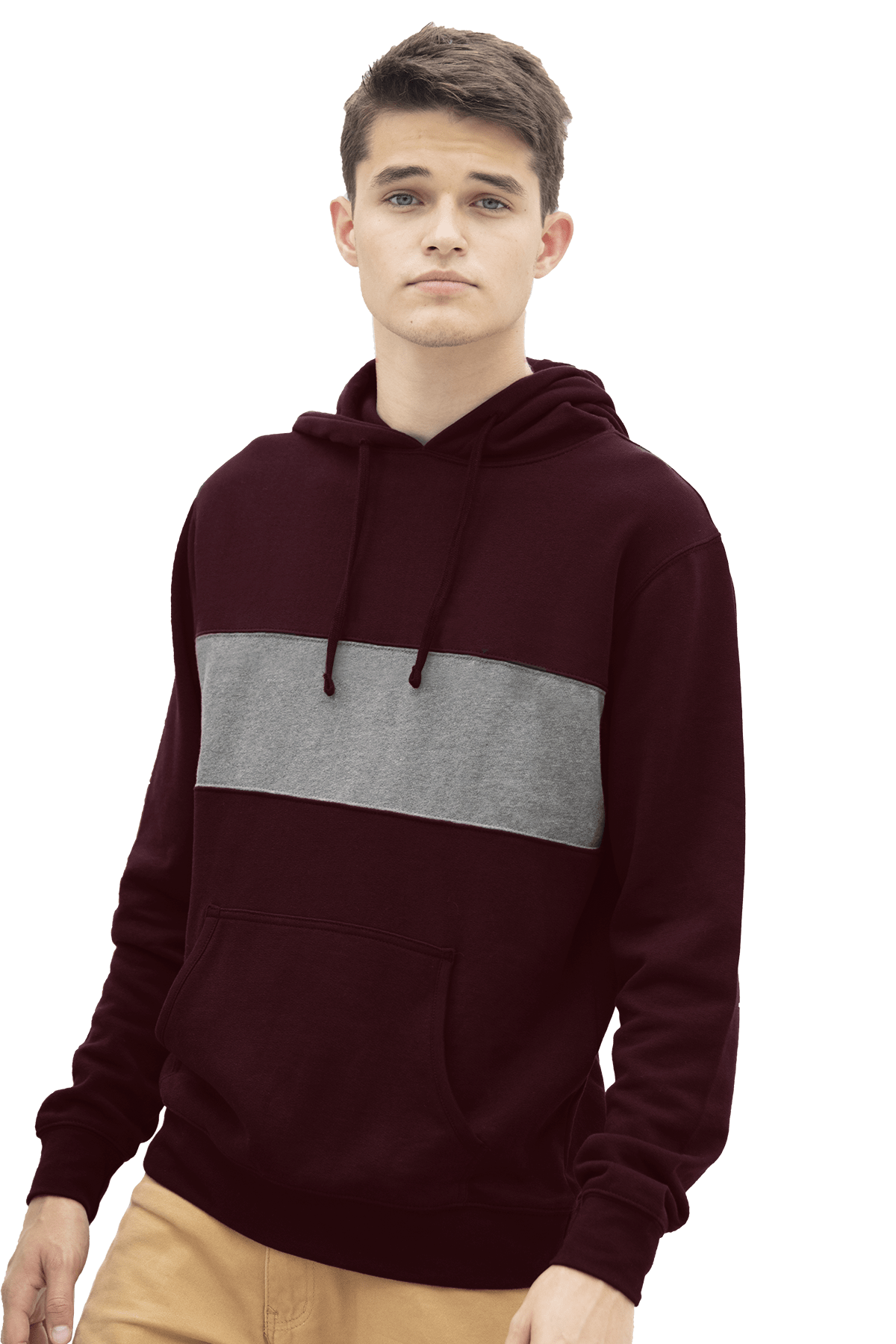 Threadfellows Curated Collection Sweatshirts Premium Cotton Blocked Fleece Pullover