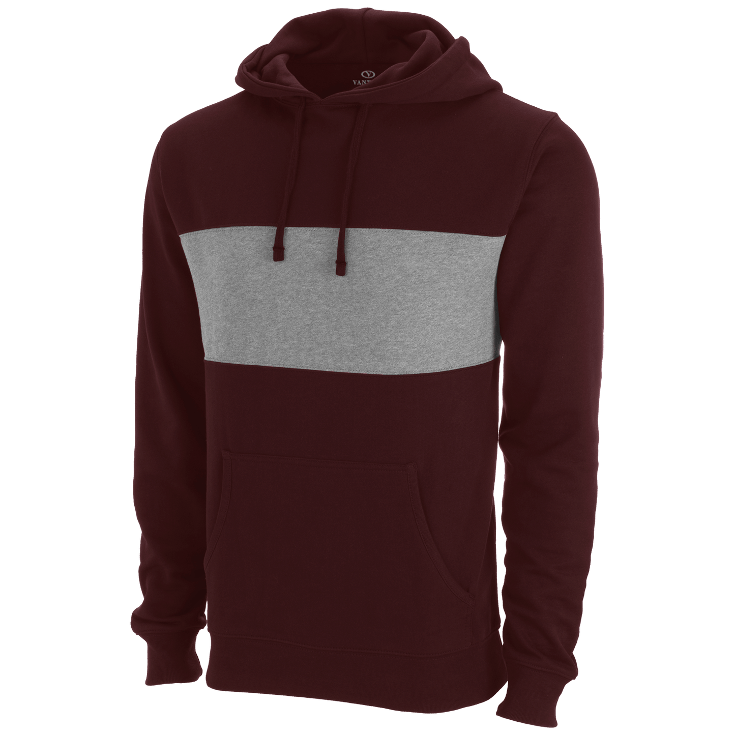 Threadfellows Curated Collection Sweatshirts S / Deep Maroon Premium Cotton Blocked Fleece Pullover