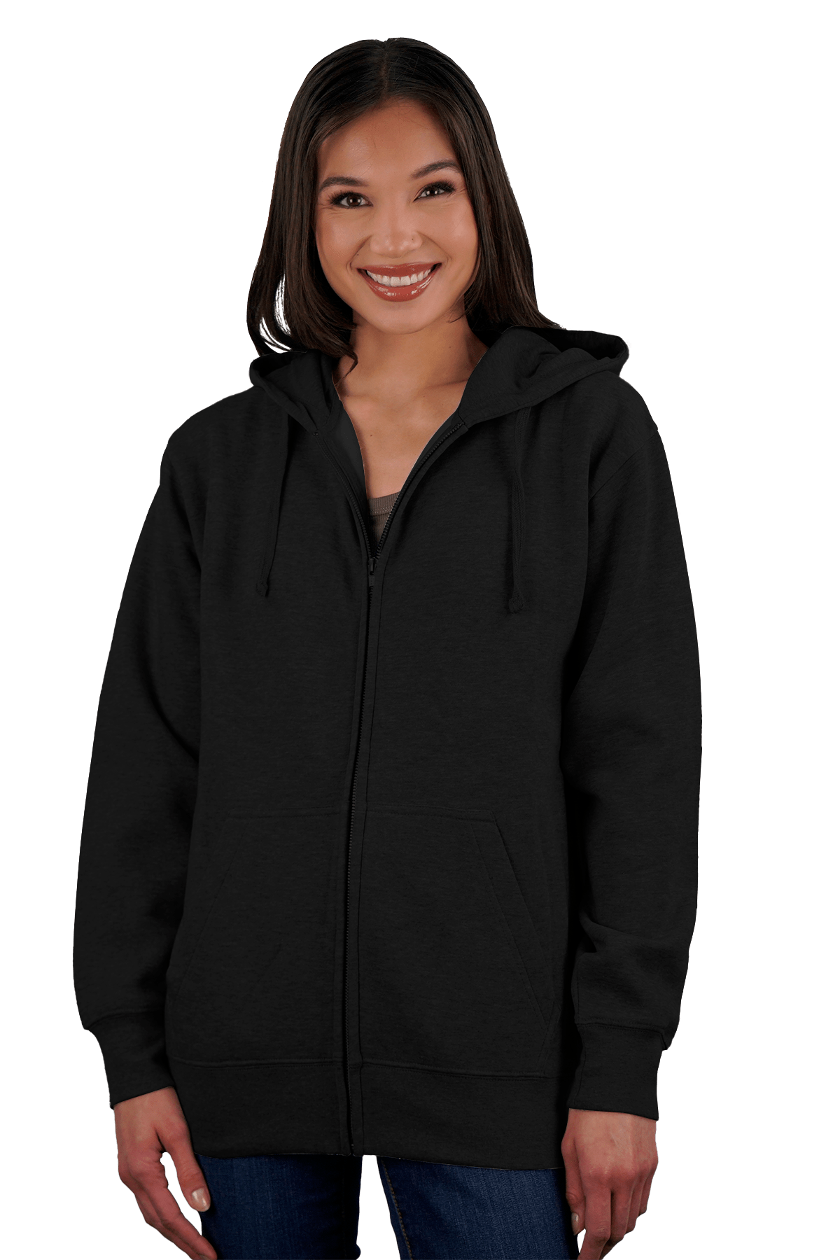 Threadfellows Curated Collection Sweatshirts Ultra Soft Fleece Full-Zip Hoodie
